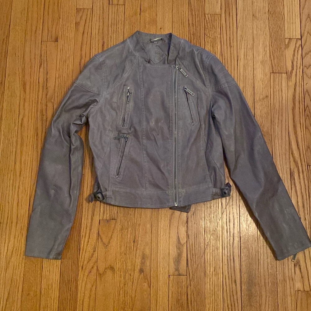 Faux Leather Jacket